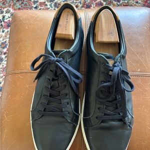 Allen Edmonds Black Leather Sneakers